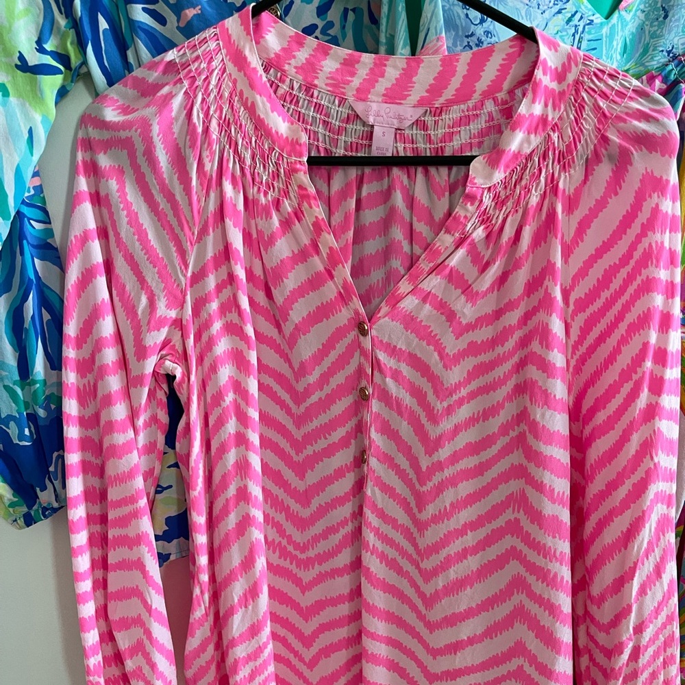 Lilly Elsa silk top